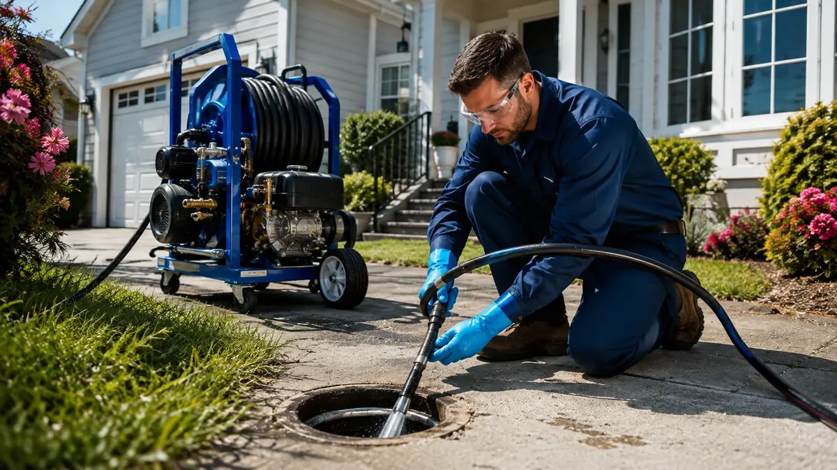 Residential Hydro Jet Drain Cleaning in Morongo Valley