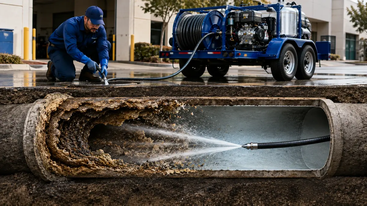 Sewer Pipe Descaling in Morongo Valley